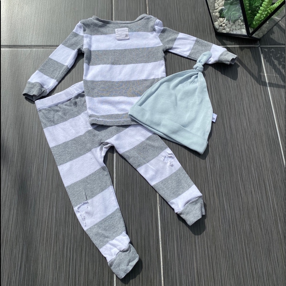 Burt's Bees Baby Pajamas - 2-Piece PJ Set Size 12M